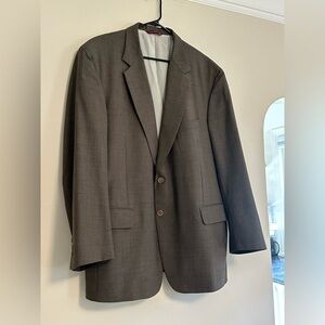 Samuelsohn Dormeuil Blazer 46R Made in Canada Super 120’s Wool Cashmere Jacket